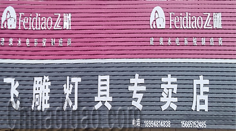 东台市三仓镇飞雕灯具专卖店