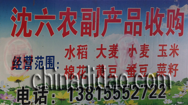 沈六农副产品收购