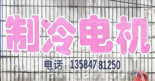 东台市富东镇制冷电机