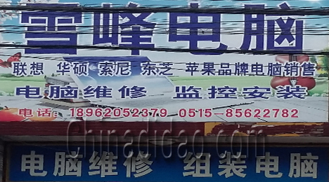 东台市三仓镇雪峰电脑