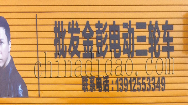 批发金彭电动三轮车